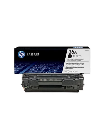 Buy 36A LaserJet Printer Toner Cartridge Black in Egypt