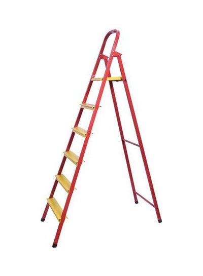 Buy 6 step ladder Yellow Red 8000grams in Egypt