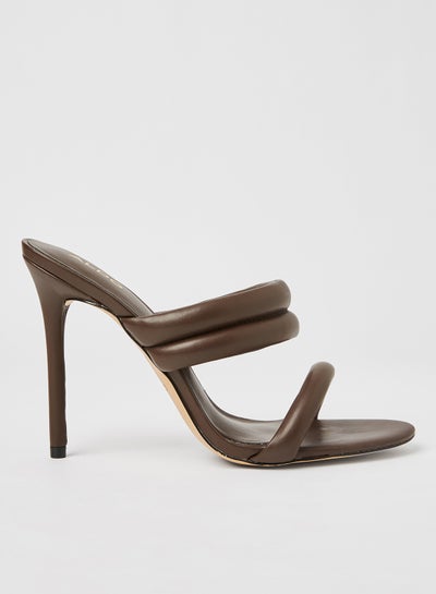 Buy Abardolith Stiletto Heel Sandals Brown in Egypt