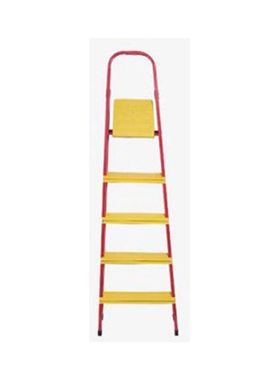 اشتري 5 Step Foldable Ladder Yellow Red 5000grams في مصر