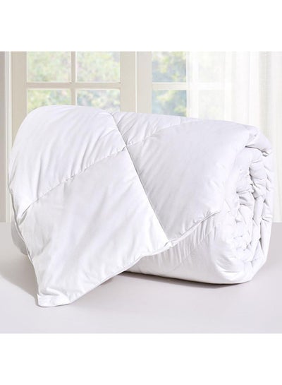 Buy Duvet Insert - King Cotton White 260x240cm in UAE