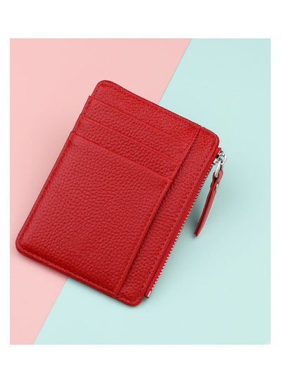 Buy PU Card Holder Red in UAE