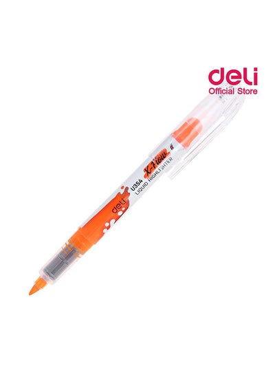 اشتري Orange Liquid Highlighter Chisel Tip 1-5mm (12 PCS) قد يختلف اللون في مصر