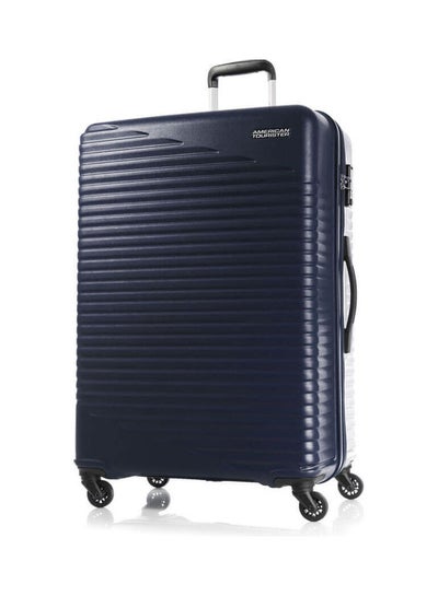 Buy Sky Cove Spinner Large Check-In Luggage Trolley Blue in UAE