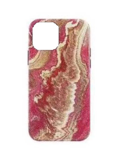 Buy Protective Marble Case Cover For iPhone 12 Pro Multicolour in UAE