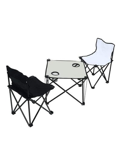 Buy Outdoor Folding Chairs With Folding Table 47 x 40 x 37cm in UAE