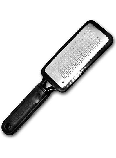 Buy Stainless Steel Foot File Black/Silver in UAE