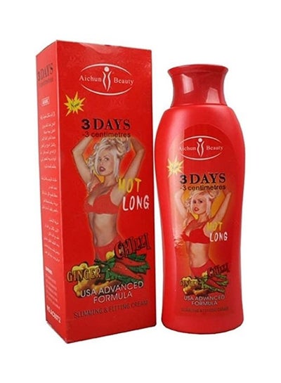 Buy Hot Long Chilli Ginger Slimming and Fitting Cream Red 200ml in Saudi Arabia