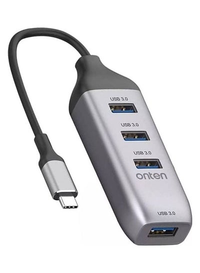 Buy USB Type-C Adapter Silver/Black in Egypt
