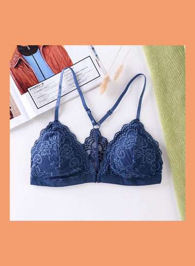 Buy Push Up Bra Blue in UAE