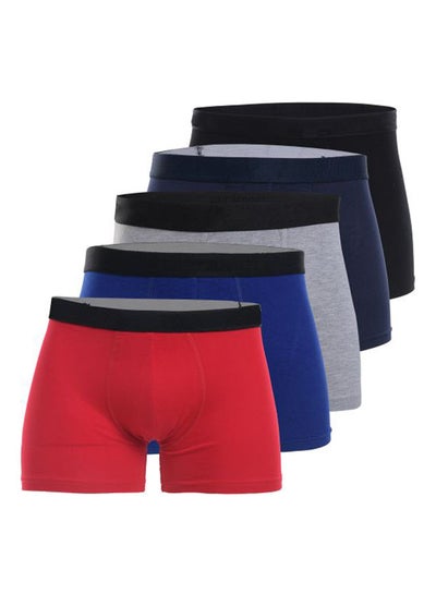 Buy Bundle Of Five Boxers Multicolour in Egypt