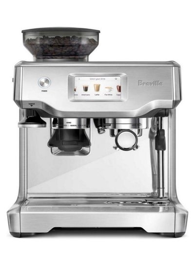 اشتري Stainless Steel Espresso Machine And Eco Coffee Residue Cleaning Tablets Silver/Black 32.2x39.3x40.6cm في الامارات