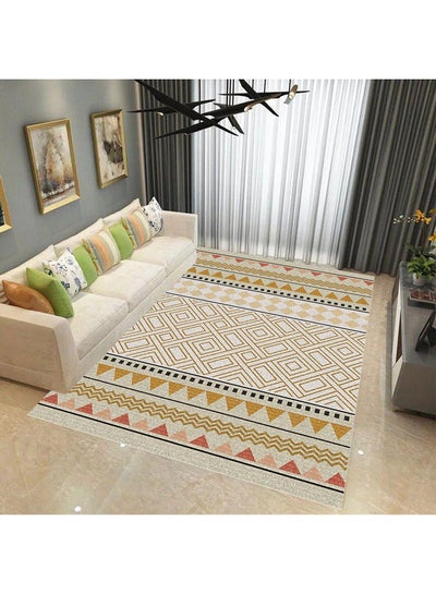 Buy Rectangular Soft Touch Carpet Multicolour 200x300cm in UAE