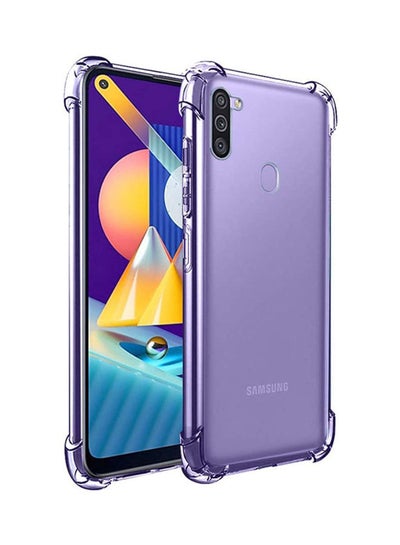 Buy Protective Bumper Back Cover Case For Samsung Galaxy M11 Clear in UAE