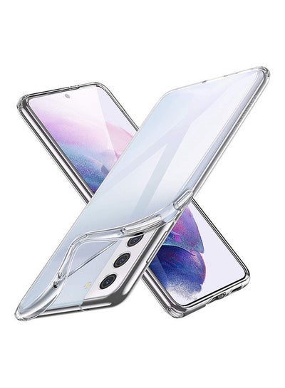 Buy Protective Soft Back Case Cover For Samsung Galaxy S21 Plus 5G Clear in Saudi Arabia