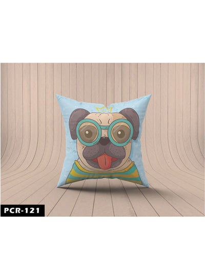 Buy Velvet  Cushion Cover combination Multicolour 60x60cm in Egypt