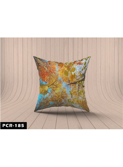 Buy Velvet  Cushion Cover combination Multicolour 60x60cm in Egypt