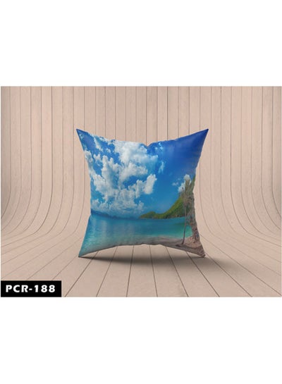 Buy Velvet   Cushion Cover Combination combination Multicolour 60x60cm in Egypt