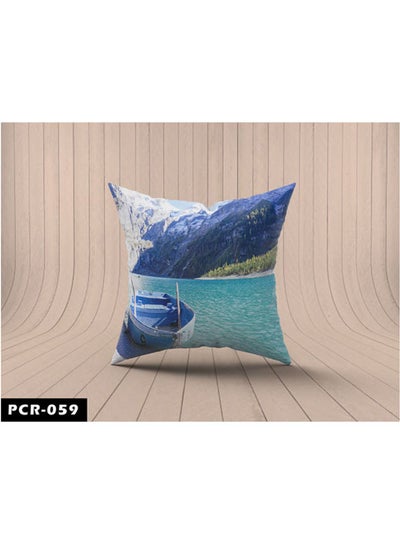 Buy Velvet  Cushion Cover combination Multicolour 60x60cm in Egypt