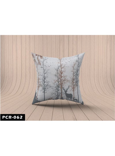 Buy Velvet  Cushion Cover combination Multicolour 60x60cm in Egypt