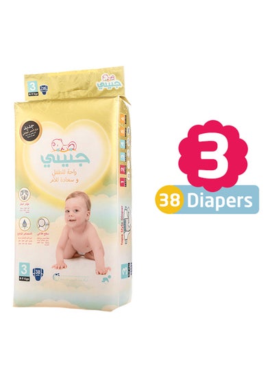 Baby Diapers, Size 3, 4-9Kg, Jumbo Pack, 38 Count price in Saudi Arabia ...