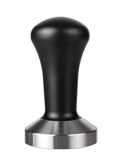 Buy Coffee Pressed Powder Hand Tamper Black/Silver in Saudi Arabia