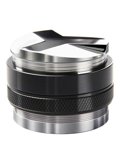 Buy 58mm Non-slip Coffee Tamper Silver/Black in UAE