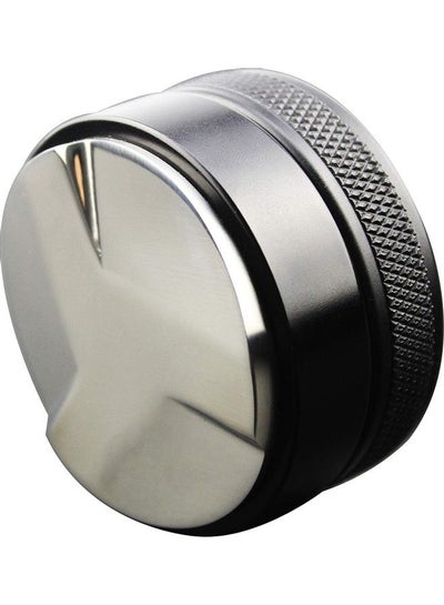 Buy 58mm Non-slip Coffee Tamper Silver/Black in UAE