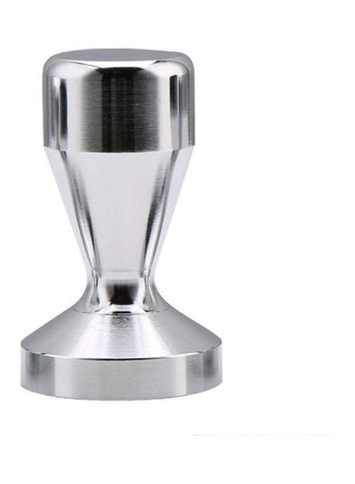 Buy Coffee Tamper With Handle Silver 51mm in UAE
