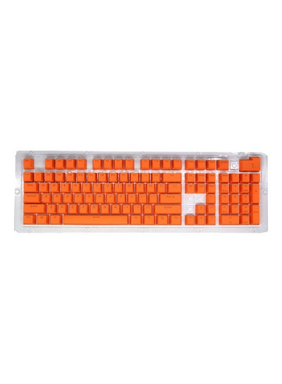 Buy 104 Keys Keycap Set For Mechanical Keyboard Orange in Saudi Arabia