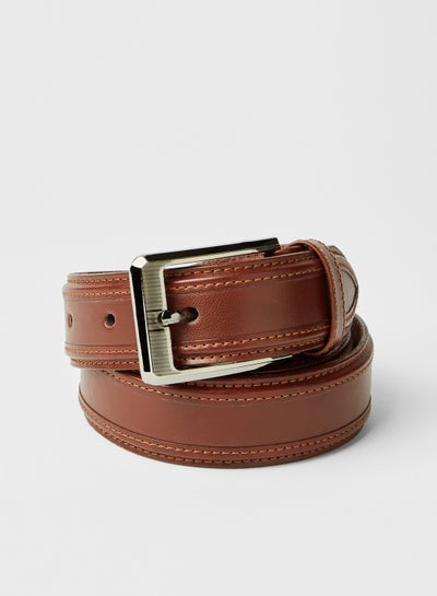 Buy Comfortable And Stylish Belt Brown in UAE