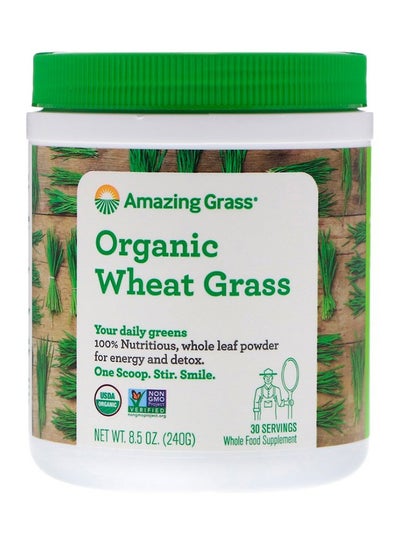 Buy Organic Wheat Grass 240 gram in UAE