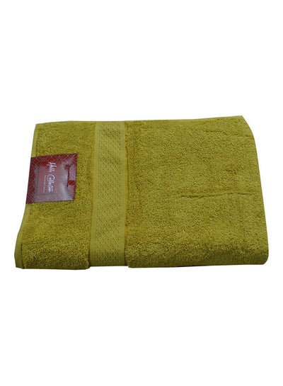 Buy Viscose Border Bath Sheet Green 80x160cm in Egypt