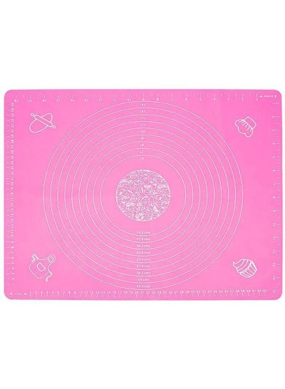 Buy Silicone Baking Mat Multicolour 60x40centimeter in Egypt