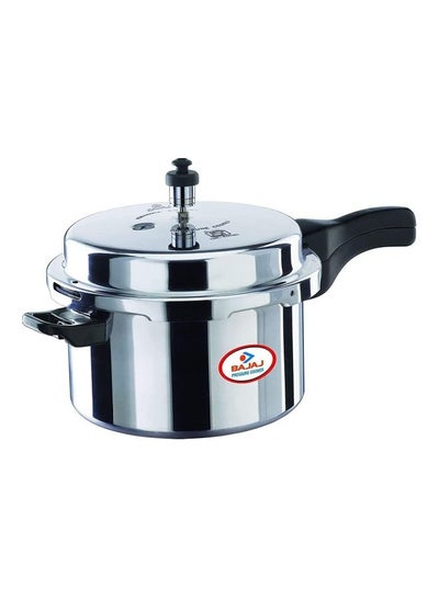 Buy Aluminum Pressure Cooker Silver/Black 12Liters in UAE