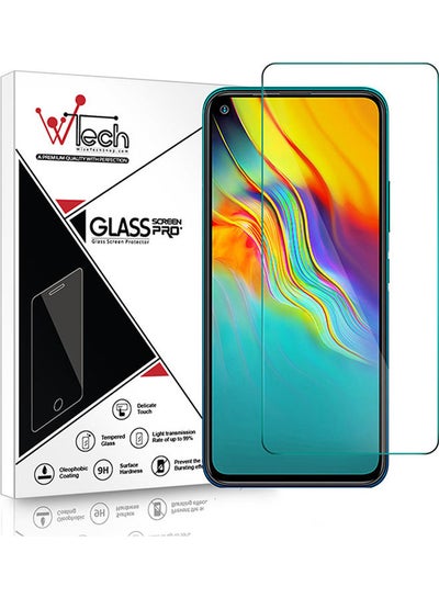 Buy Tempered Glass Screen Protector For Infinix Hot 9 Clear in Saudi Arabia