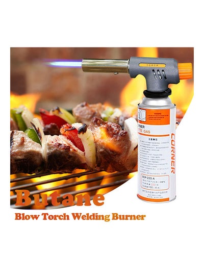 Buy Butane Blow Torch Welding Burner For Kitchen and Outdoor Camping Multicolour in UAE