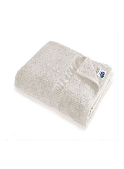 Buy Egyptian Cotton Body Towel White 90×150cm in Saudi Arabia