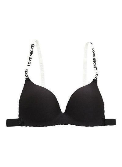 Buy Seamless Push Up Bra Black in Saudi Arabia