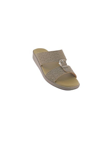 Buy Stylish Slip-On Casual Sandals Grey in UAE