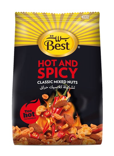 Buy Hot And Spicy Classic Mixed Nuts 150grams in UAE