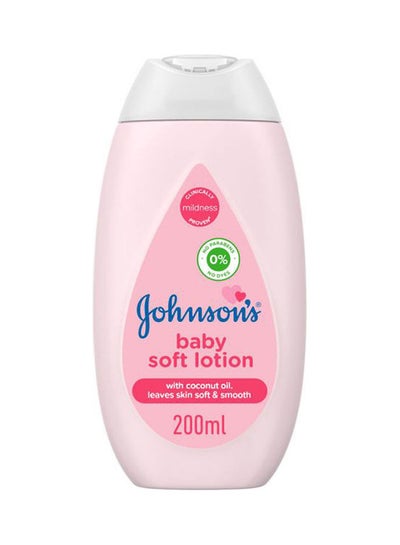 Buy Baby Soft Lotion Nourishing Formula Free Of Parabens & Dyes, 200ml in UAE