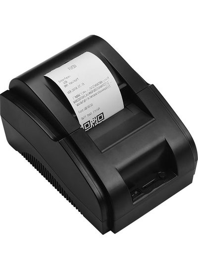 Buy Desktop Thermal Receipt Printer Black in Saudi Arabia