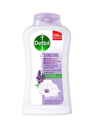 Buy Sensitive Showergel And Bodywash Lavender And White Musk Fragrance 250ml in UAE