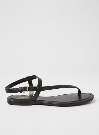 Buy Holthuis Leather Sandals Black in Egypt