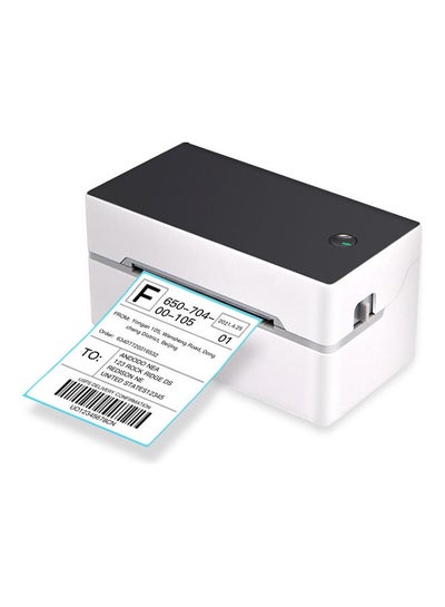 Buy Desktop Shipping Label Printer High Speed USB Direct Thermal Printer Label Maker Sticker 40-80mm Paper Width for Shipping Postage Barcodes Labels Printing Compatible with Amazon Ebay Shopify FedEx USPS Etsy White/Black in Saudi Arabia