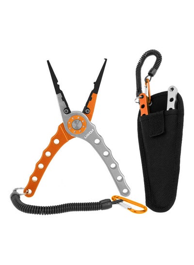 Buy Multifunctional Fishing Pliers Line Cutter Hook Remover Tackle in Saudi Arabia