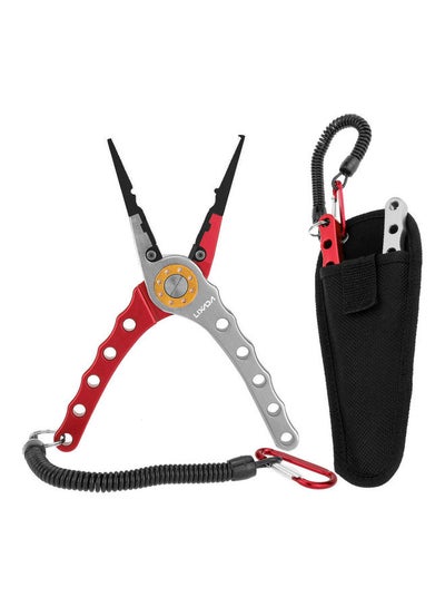 Buy Multifunctional Fishing Pliers Line Cutter With Hook Remover Tackle in UAE