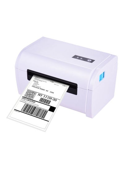 Buy Desktop Thermal Label Printer White in Saudi Arabia