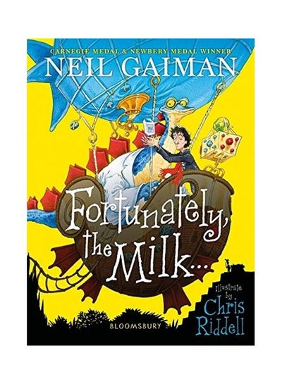 اشتري Fortunately The Milk hardcover english في الامارات